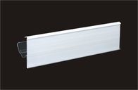 support blanc 31205 des prix des supports de label d'étagère de la Manche de 40mm/PVC