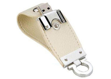 Commande en cuir promotionnelle USB d'instantané d'USB d'affaires 2,0 1GB - capacité 64GB