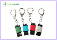 Mini bâtons frais verts d'USB de torsion promotionnels avec le transfert de fichier