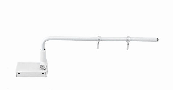 Le support bas magnétique de signe de POP, support de signe en métal représente l'étagère 300mm longtemps
