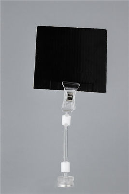 Support de signe de picoseconde d'agrafe d'affichage de POP de vente au détail 30mm avec la base magnétique