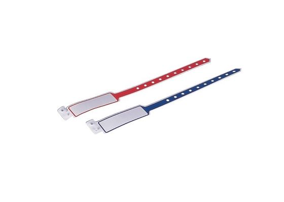 Écrivez sur l'information d'identification, les bracelets médicaux 36003 d'identification de PVC de nom de hospitalCustom Noctilucent d'enfants