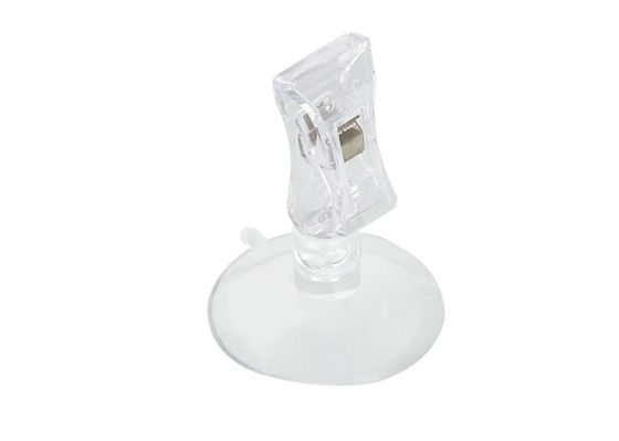Support de POP d'agrafe de signe de tasse réglable de support/aspiration rechargeable