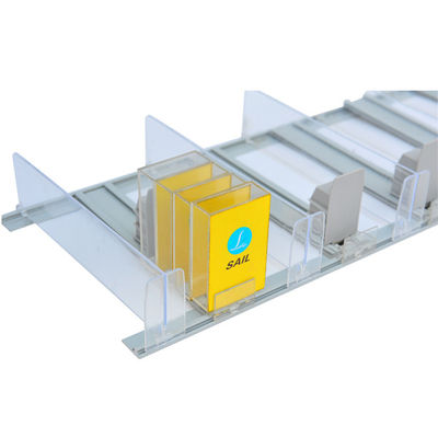 Poussoir adapté aux besoins du client d'étagère de casse-croûte pour le supermarché/magasin de détail