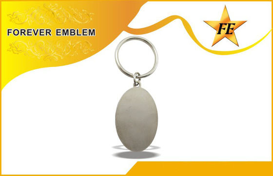 Métal libre d'électrodéposition de nickel à faible teneur en plomb promotionnel de Keychains de cadeaux d'affaires