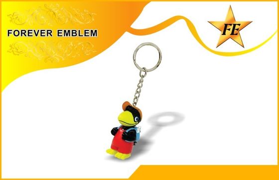 Pleins 3D Keychains promotionnel avec conçoivent en fonction du client avec la norme EN71