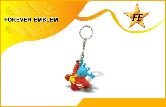 Pleins 3D Keychains promotionnel avec conçoivent en fonction du client avec la norme EN71
