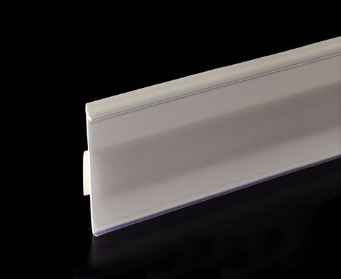 La réutilisation des données d'étagère de PVC de supermarché dépouille des supports des prix 32mm/39mm