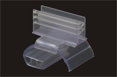 Supports de label en plastique au détail économiques 28mm x 23mm x 32 millimètres pour le magasin