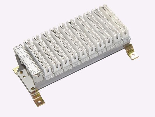 Support de label articulé facile et commode de module pour le plastique de module de séparation de LSA 10pair