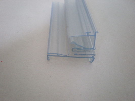 Bande expulsée transparente de données de PVC de supermarché/magasin de formes de plastique