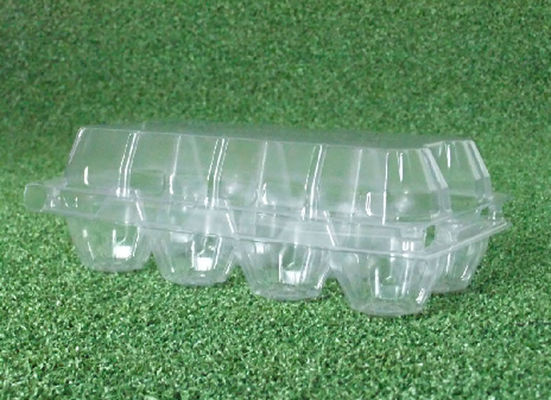 Plateaux transparents d'oeufs d'ANIMAL FAMILIER imperméable, emballage de carton d'oeufs de 15 cavités