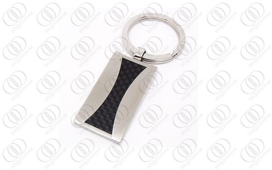 support carré de clé de Keychain de l'acier inoxydable 316L