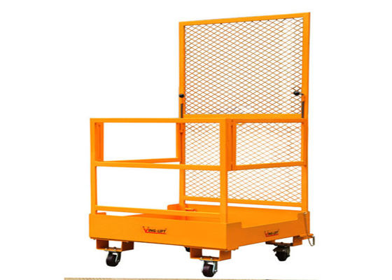 Attachements en acier de chariot élévateur avec la capacité de charge 300kg/la plate-forme travail de chariot élévateur