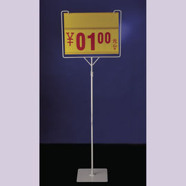 Supports debout libres d'affiche de plancher