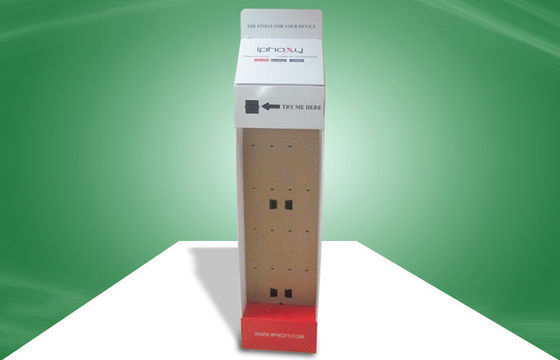 Présentoirs uniques faits sur commande de carton recyclables pour des accessoires d'Iphone