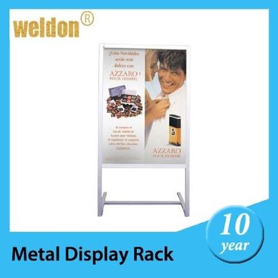 support d'affichage debout en métal de cadre d'affichage d'affiche de plancher recyclable a - panneaux