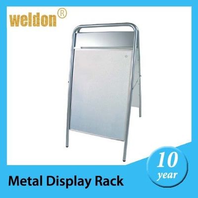 support d'affichage debout en métal de cadre d'affichage d'affiche de plancher recyclable a - panneaux