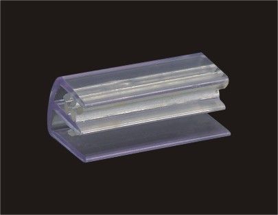 Le support en plastique de signe avec la charnière flexible 13H X 10 W a adapté la longueur aux besoins du client de taille