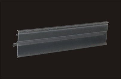 Supports de label de bande de la Manche/PVC en plastique adaptés aux besoins du client 31207 d'espace libre Manche de prix à payer