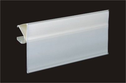 Dégagez le support de label d'affichage de vente au détail de promotion/piste de données en plastique expulsés 31213