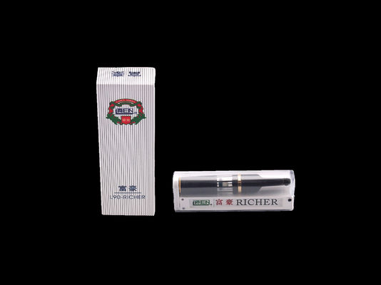 Fume-cigarettes en plastique réglé - plus riche avec 4 morceaux de noyau remplaçable de filtre